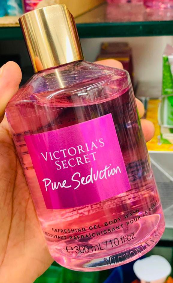 Victoria's Secret PURE SEDUCTION Refreshing Gel Body Wash 300ml - Swiss Yarn